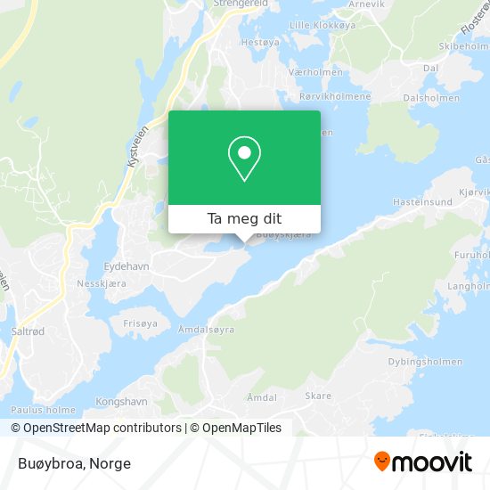 Buøybroa kart