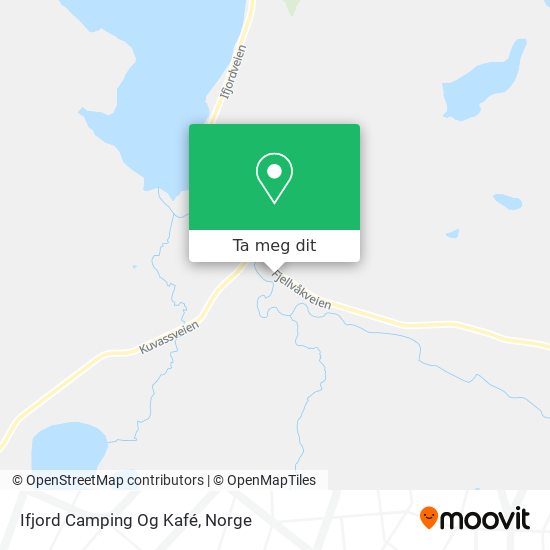 Ifjord Camping Og Kafé kart