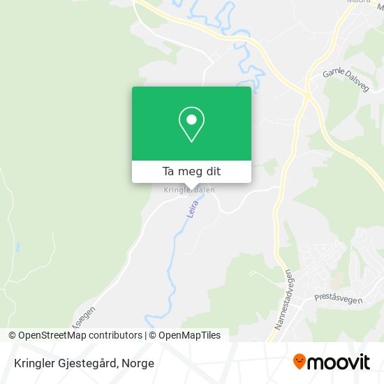 Kringler Gjestegård kart