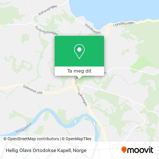 Hellig Olavs Ortodokse Kapell kart