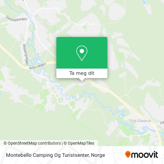 Montebello Camping Og Turistsenter kart