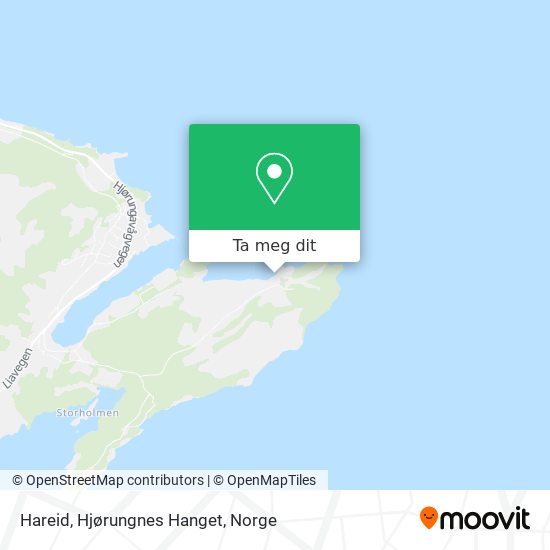 Hareid, Hjørungnes Hanget kart