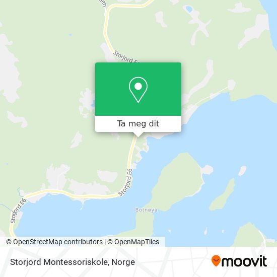 Storjord Montessoriskole kart