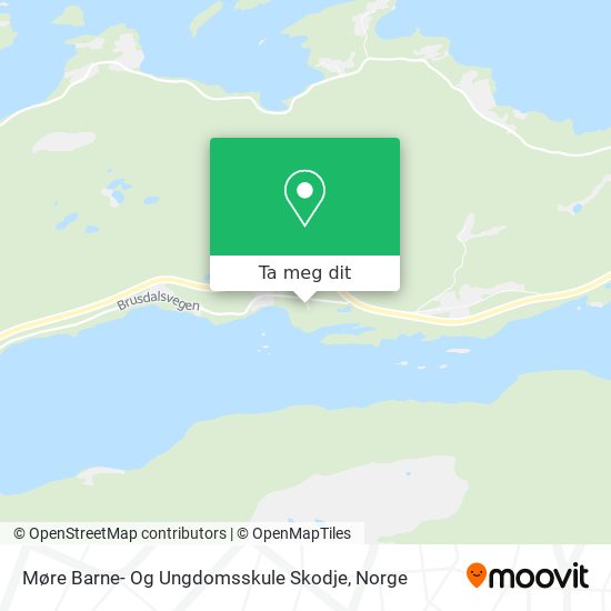 Møre Barne- Og Ungdomsskule Skodje kart