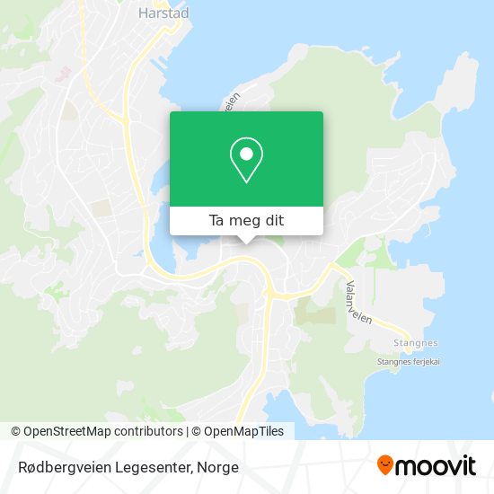 Rødbergveien Legesenter kart