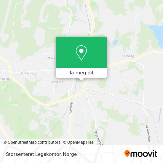 Storsenteret Legekontor kart