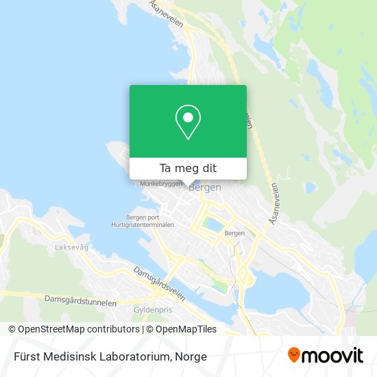 Fürst Medisinsk Laboratorium kart