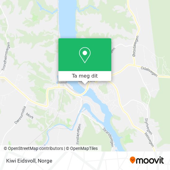 Kiwi Eidsvoll kart
