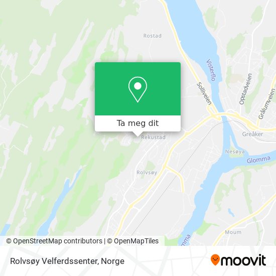 Rolvsøy Velferdssenter kart