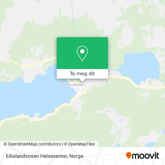 Eikelandsosen Helsesenter kart