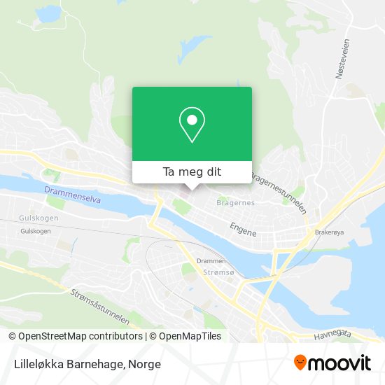 Lilleløkka Barnehage kart