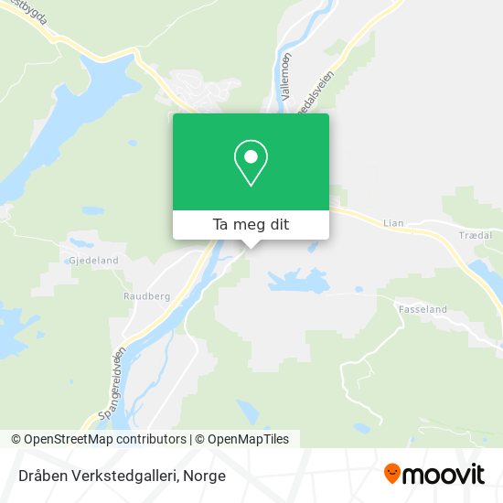 Dråben Verkstedgalleri kart