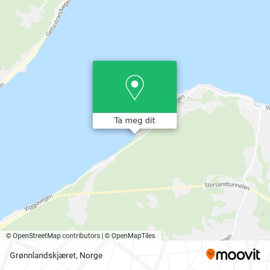 Grønnlandskjæret kart