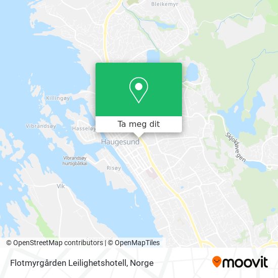 Flotmyrgården Leilighetshotell kart