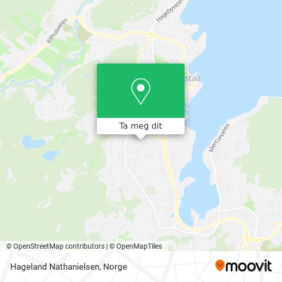 Hageland Nathanielsen kart