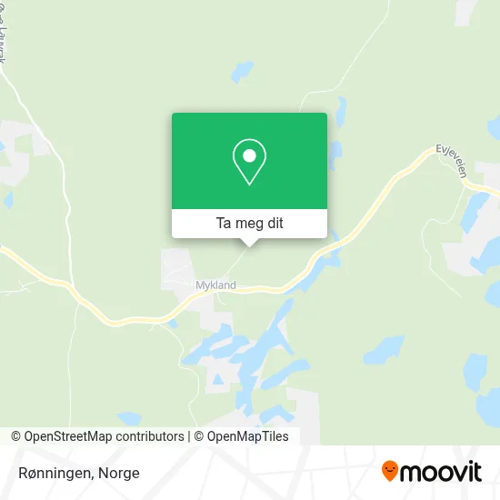Rønningen kart