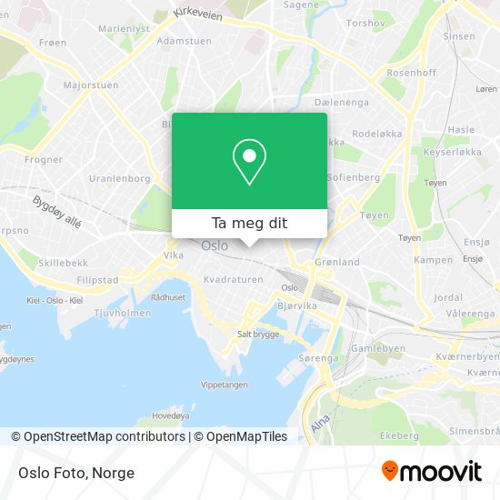 Oslo Foto kart