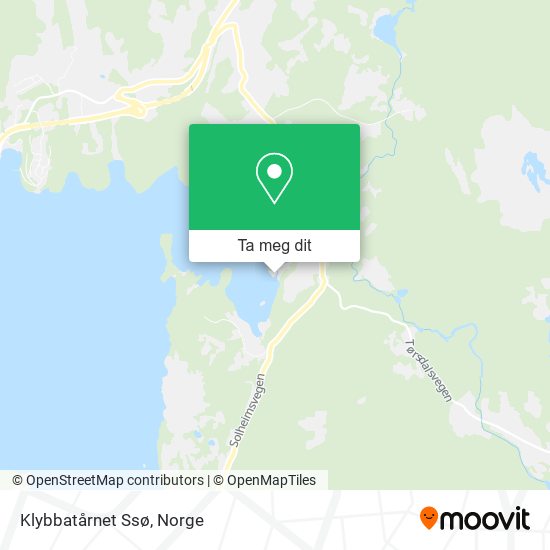 Klybbatårnet Ssø kart