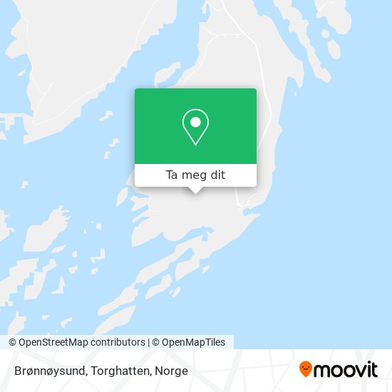 Brønnøysund, Torghatten kart