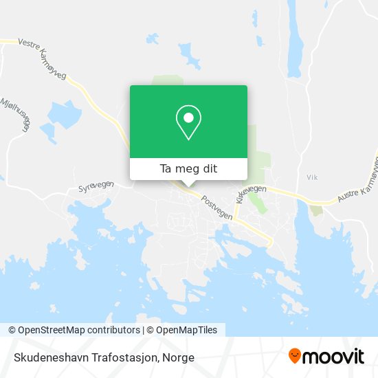 Skudeneshavn Trafostasjon kart