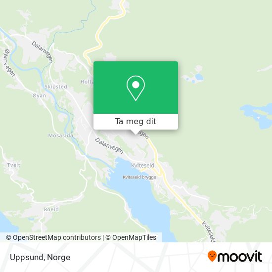 Uppsund kart