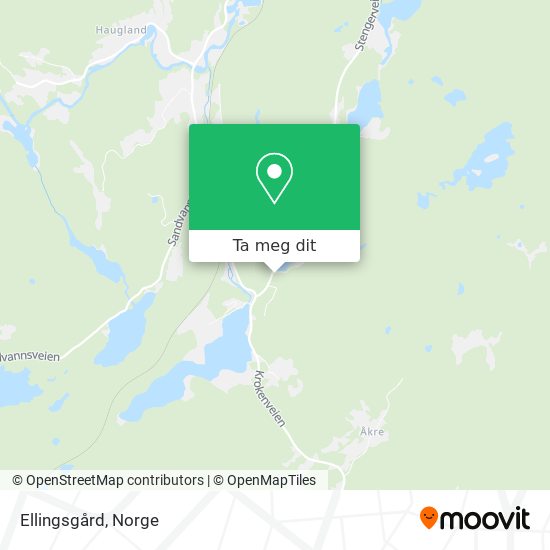 Ellingsgård kart