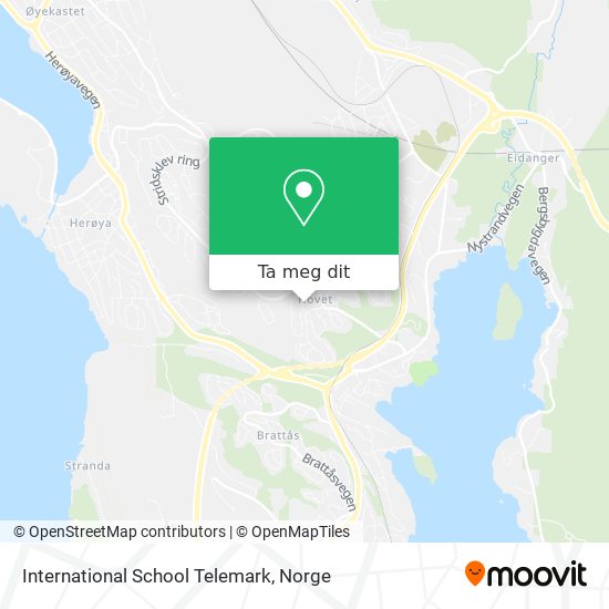 International School Telemark kart