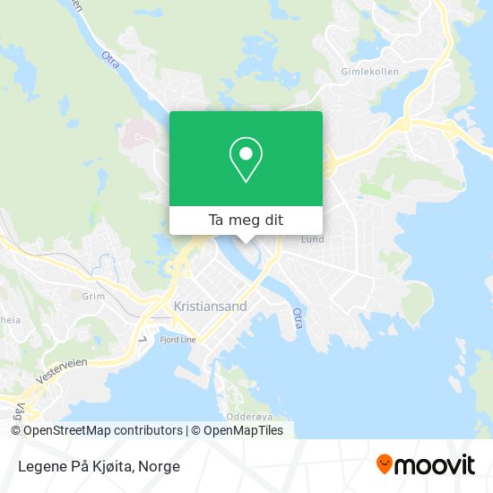 Legene På Kjøita kart