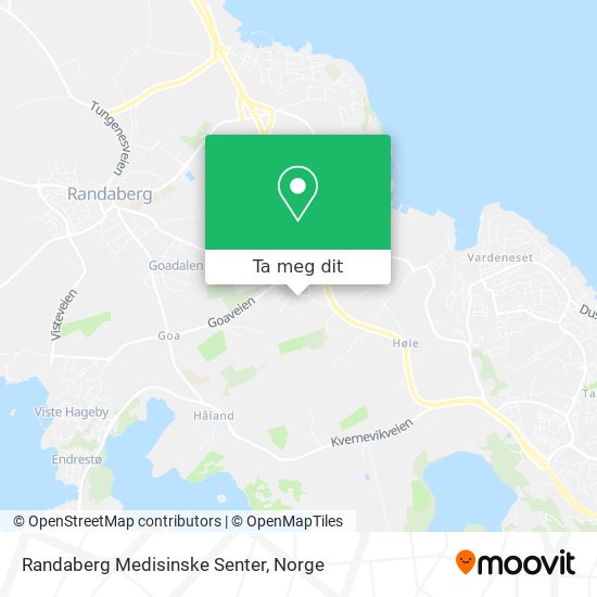 Randaberg Medisinske Senter kart