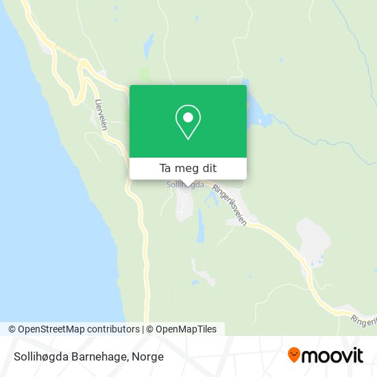Sollihøgda Barnehage kart