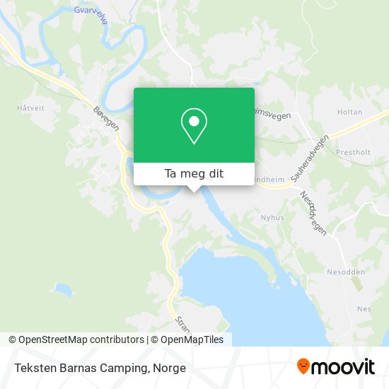 Teksten Barnas Camping kart