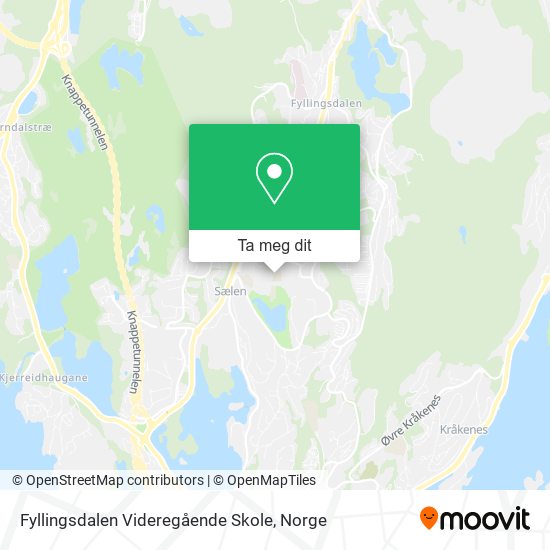 Fyllingsdalen Videregående Skole kart