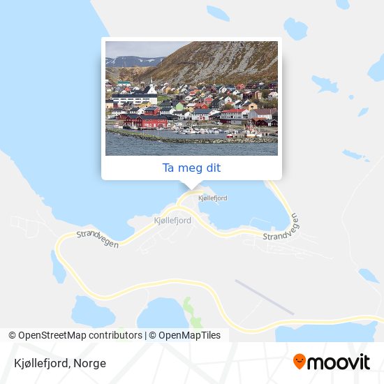 Kjøllefjord kart