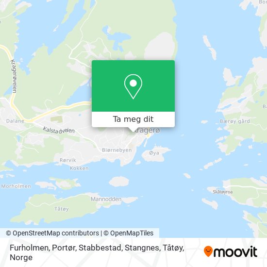Furholmen, Portør, Stabbestad, Stangnes, Tåtøy kart