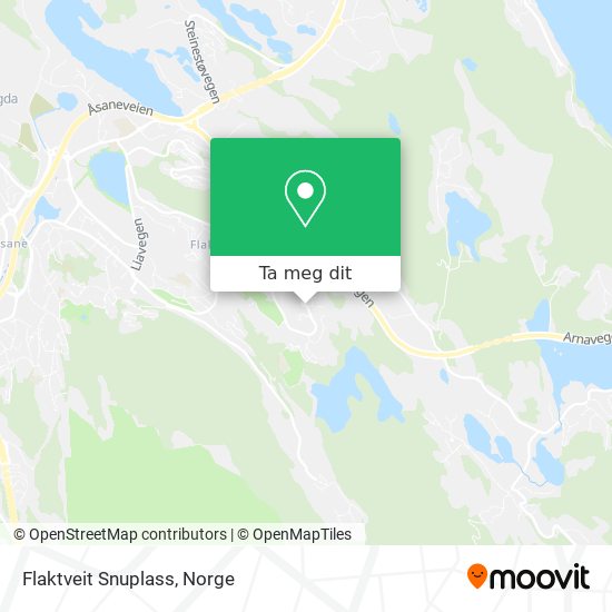 Flaktveit Snuplass kart