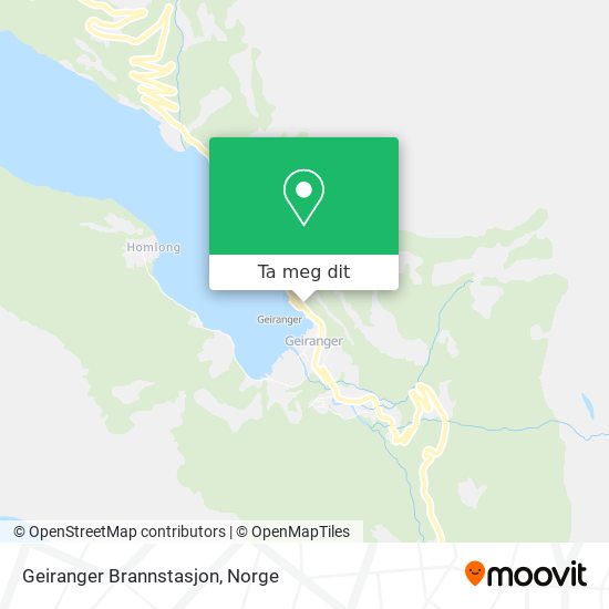 Geiranger Brannstasjon kart