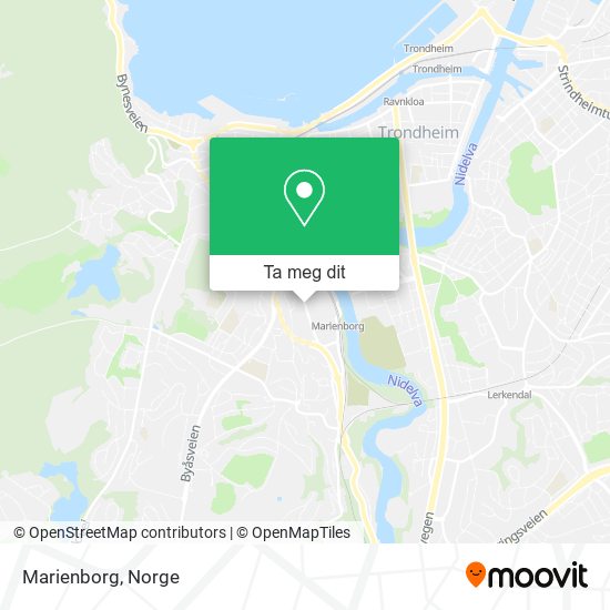 Marienborg kart