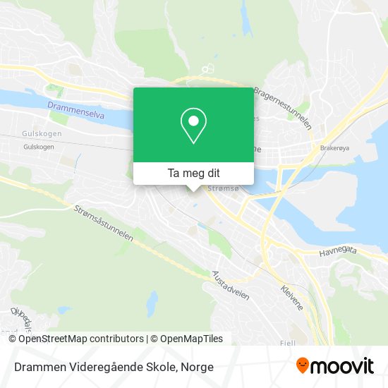 Drammen Videregående Skole kart