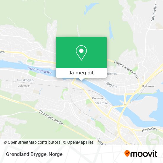 Grøndland Brygge kart