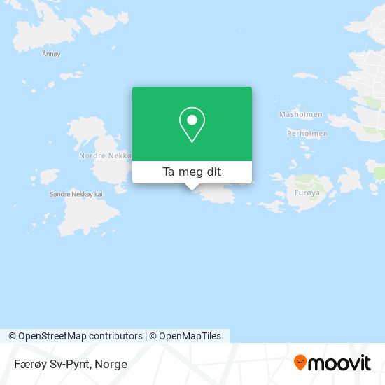 Færøy Sv-Pynt kart