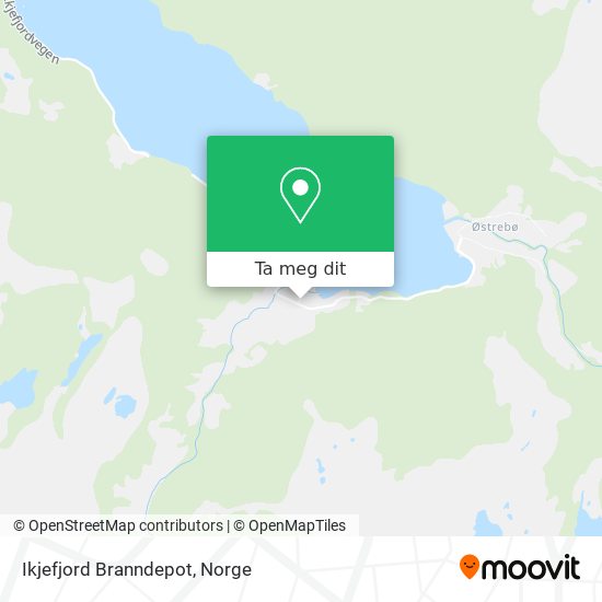 Ikjefjord Branndepot kart