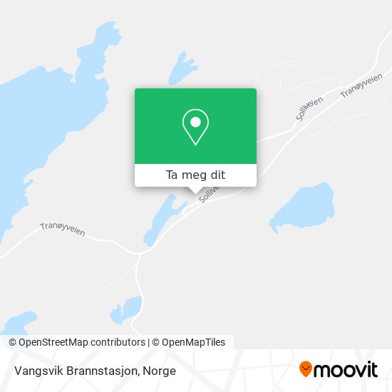 Vangsvik Brannstasjon kart