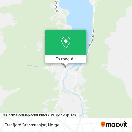 Tresfjord Brannstasjon kart