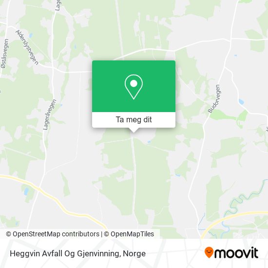 Heggvin Avfall Og Gjenvinning kart
