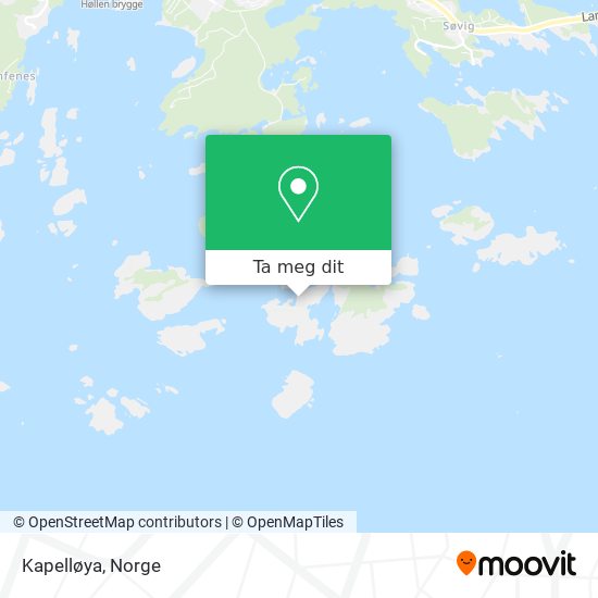 Kapelløya kart