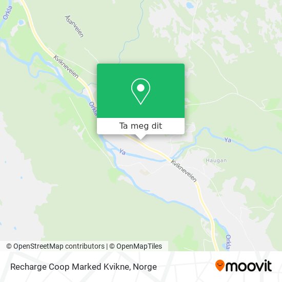 Recharge Coop Marked Kvikne kart