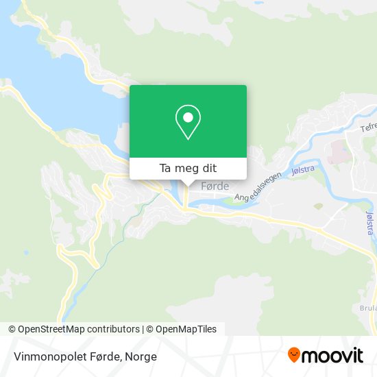 Vinmonopolet Førde kart