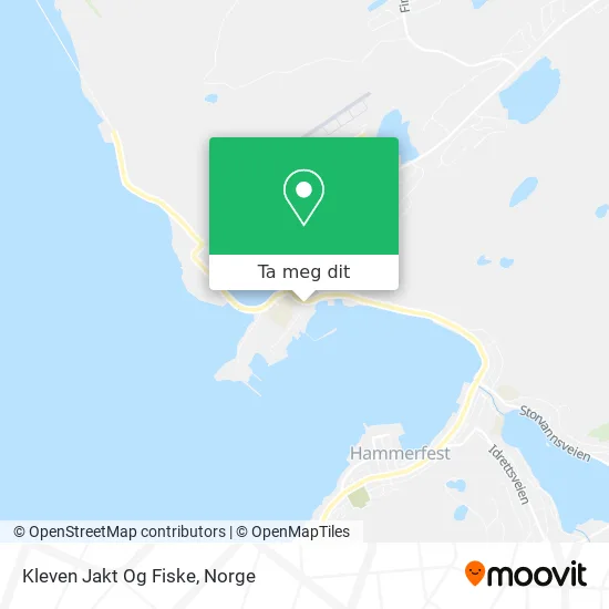 Kleven Jakt Og Fiske kart