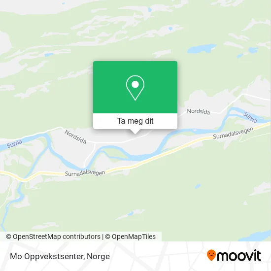 Mo Oppvekstsenter kart
