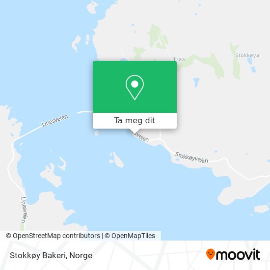 Stokkøy Bakeri kart
